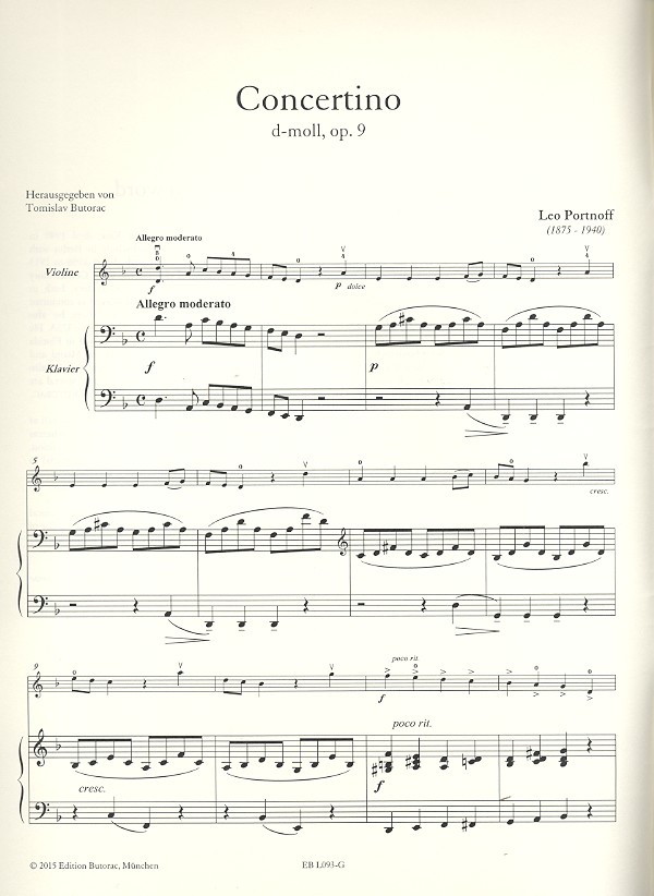 Concertino d-Moll op.9