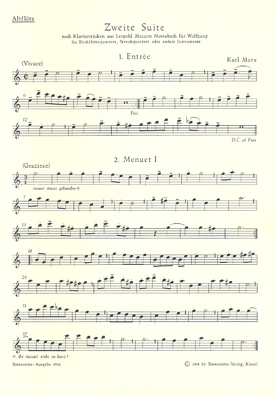 Suite Nr.2 nach Klavierstücken von