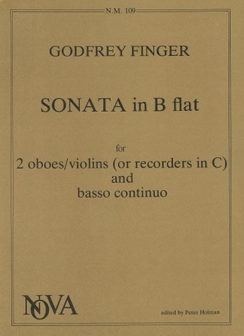 Sonata B flat major