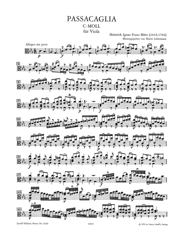 Passacaglia c-Moll