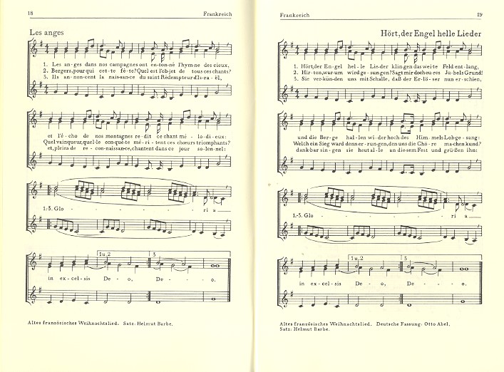 Europäische Weihnachtslieder