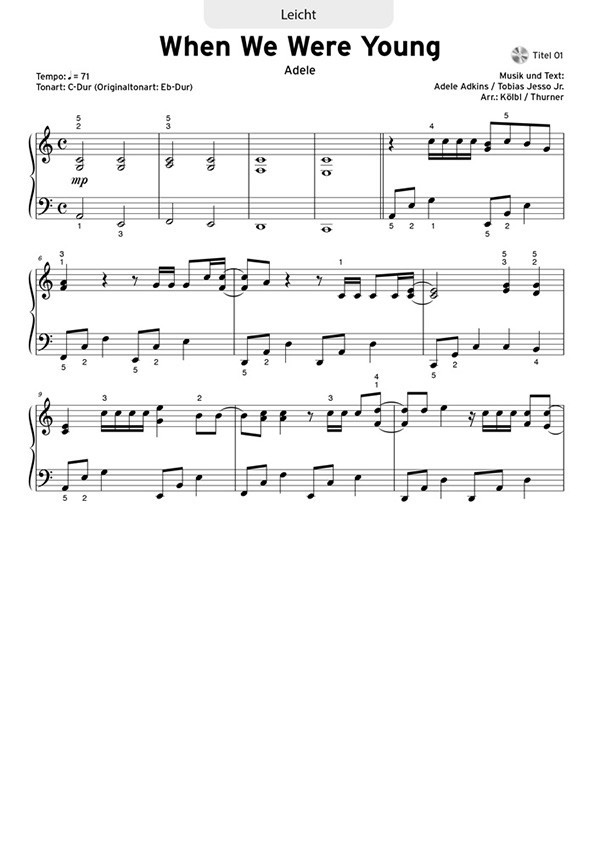 Piano Piano - Chart Hits 2 (+CD):