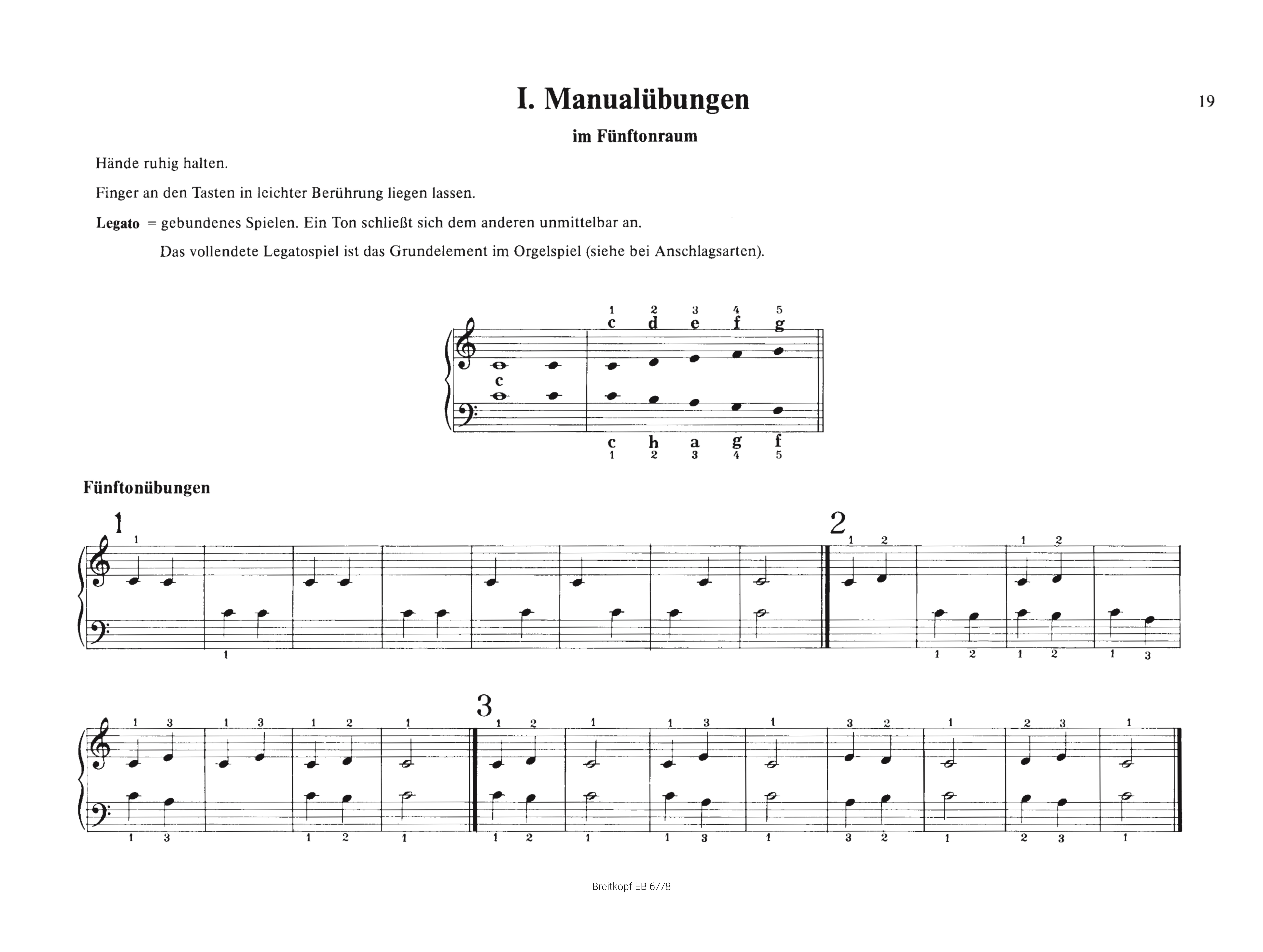 Orgelschule für den Anfangsunterricht Band 1