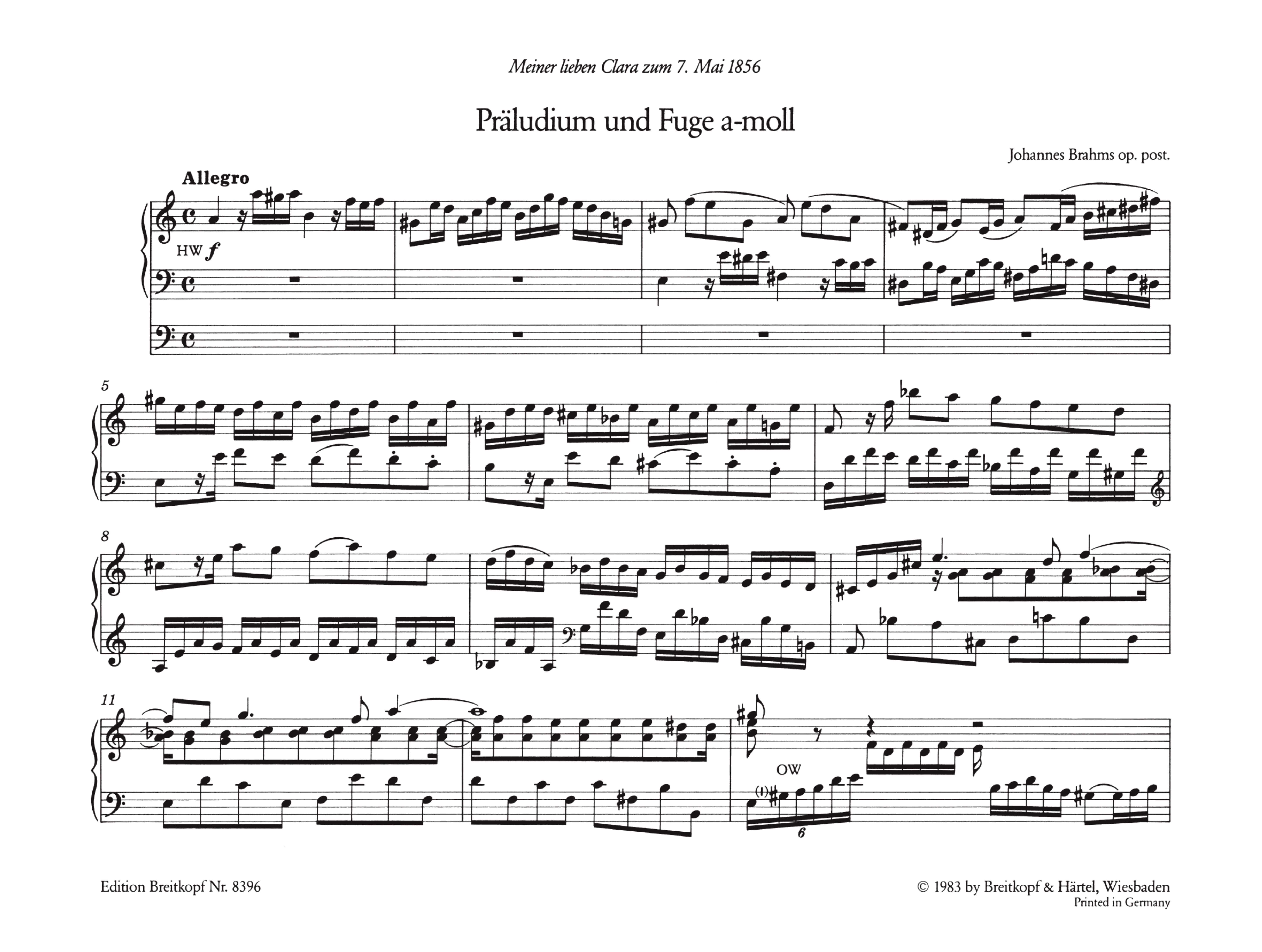 Sämtliche Orgelwerke