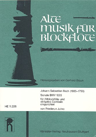 Sonate BWV1020 