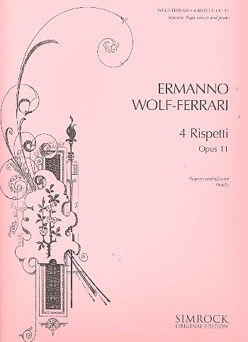 Quattro rispetti op.11