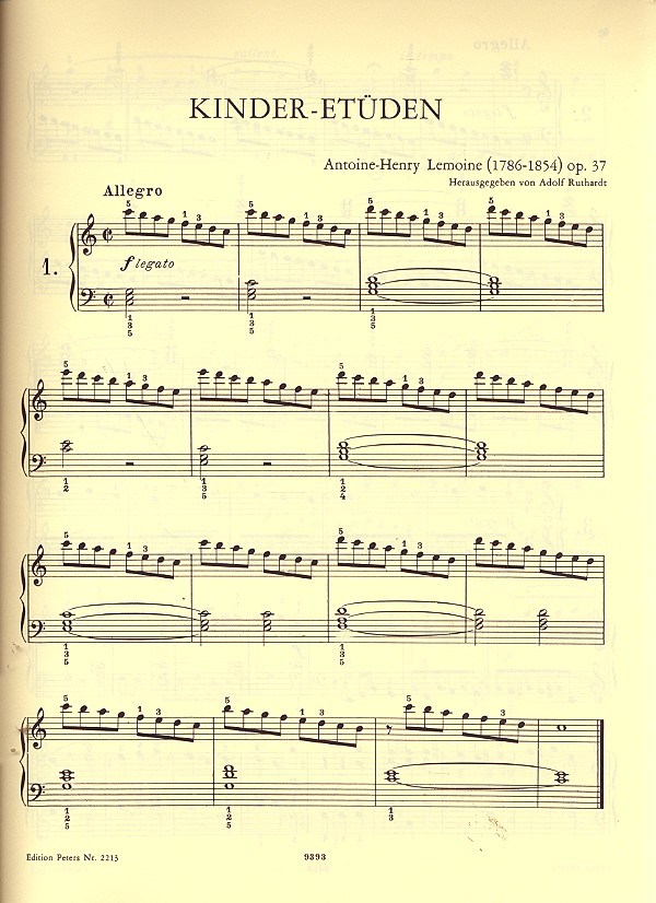 Kinder-Etüden op.37