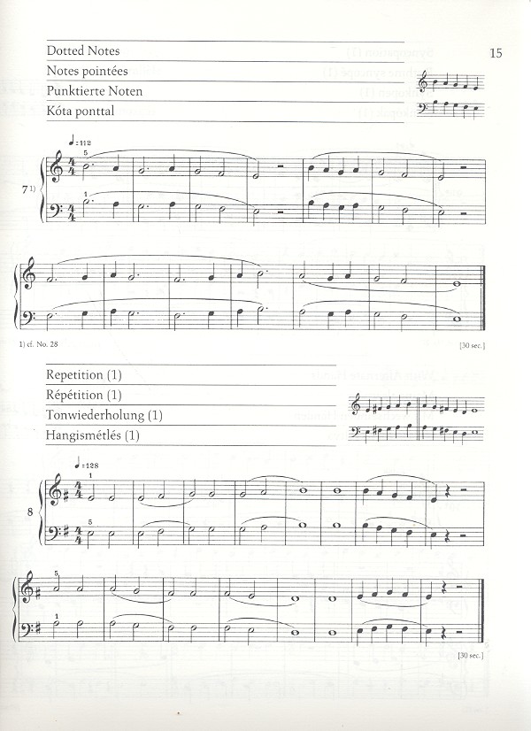 Mikrokosmos Band 1 (Nr.1-36)