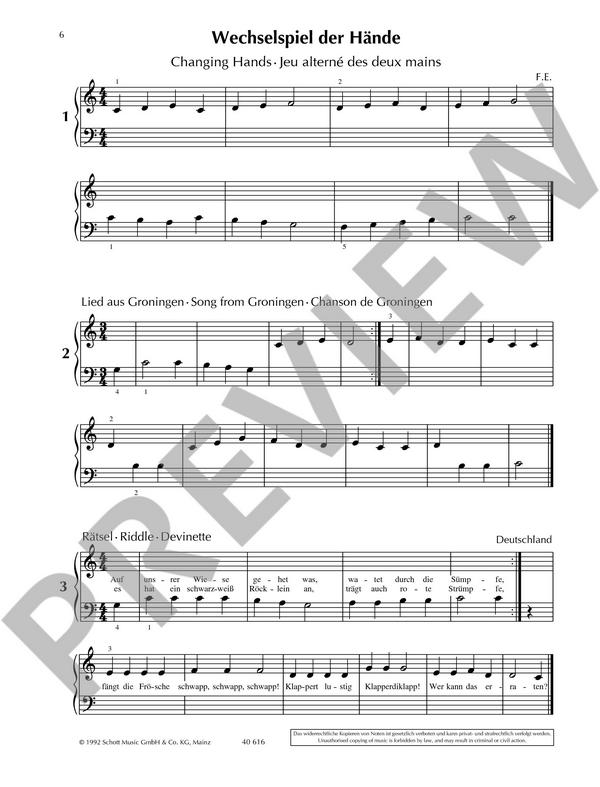 Spiel mit fünf Tönen