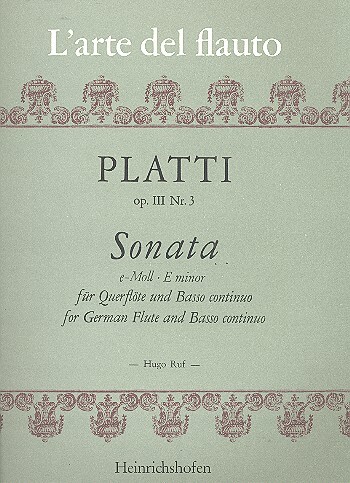 Sonate e-Moll op.3,3