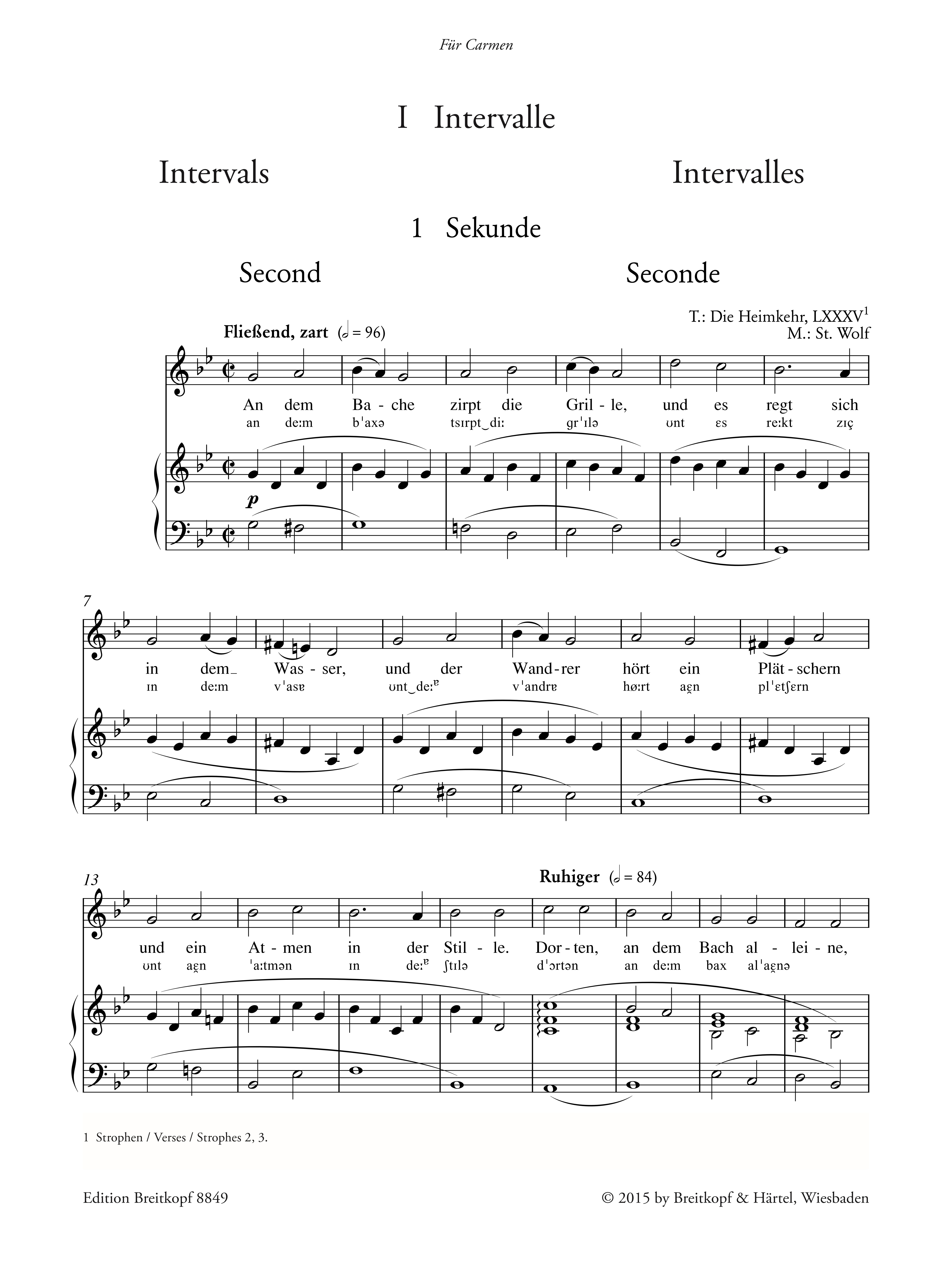 Wege zum Liedgesang - ein deutscher Vaccai (+Download)
