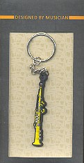 Schlüsselring-Anhänger Sopransaxophon