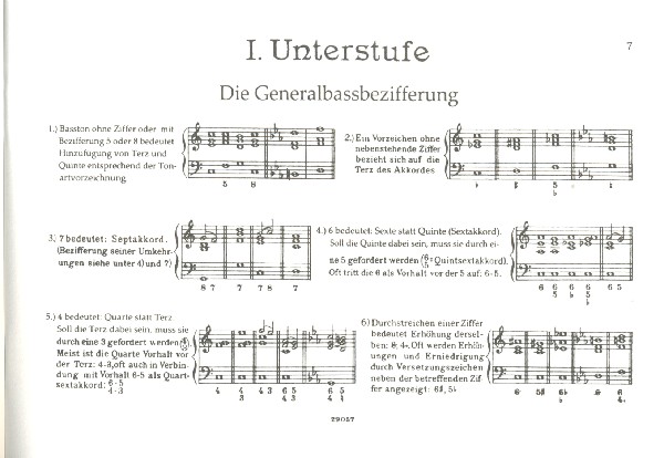 Generalbassübungen