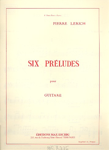 6 préludes