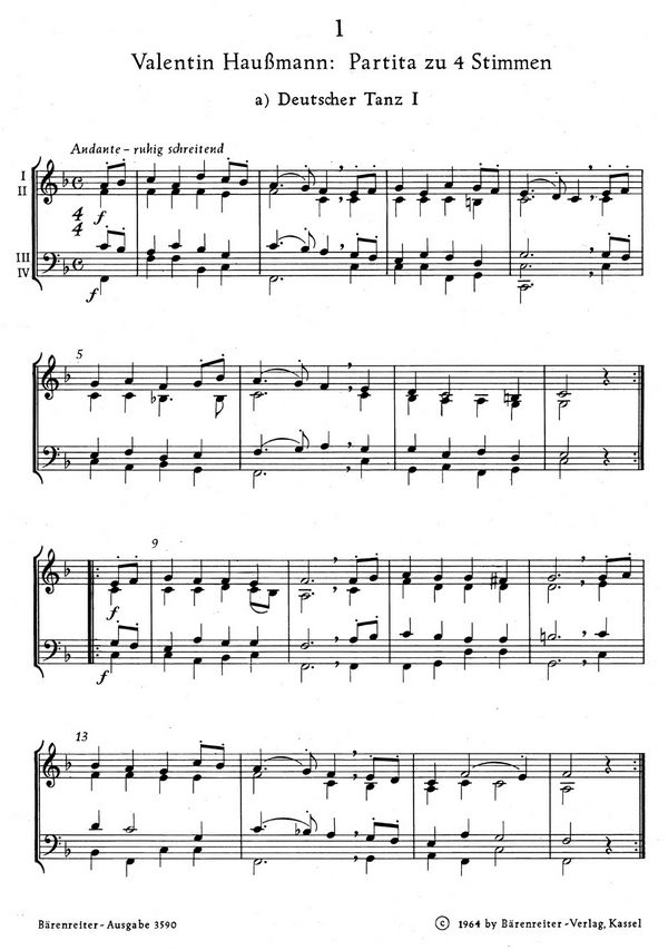 Alte Spielmusik Band 1