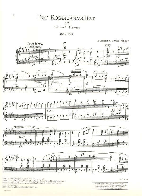 Rosenkavalier-Walzer op.59