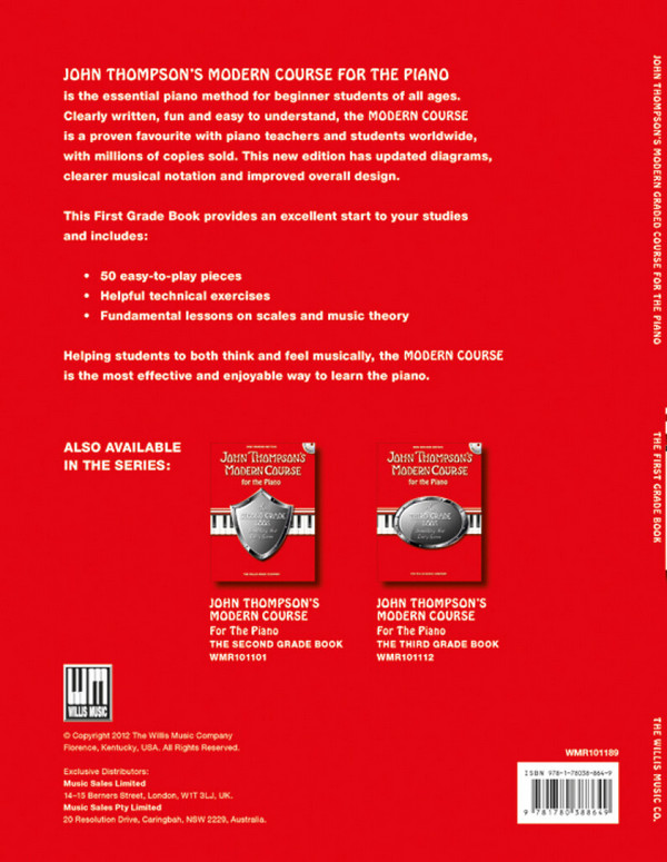 Modern Course for the Piano Grade 1