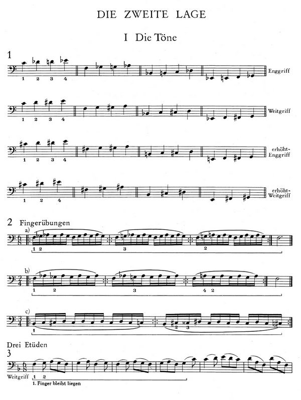Violoncello-Schule Band 2 (2. und 3. Lage)