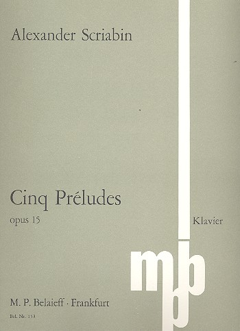 5 Préludes op.15