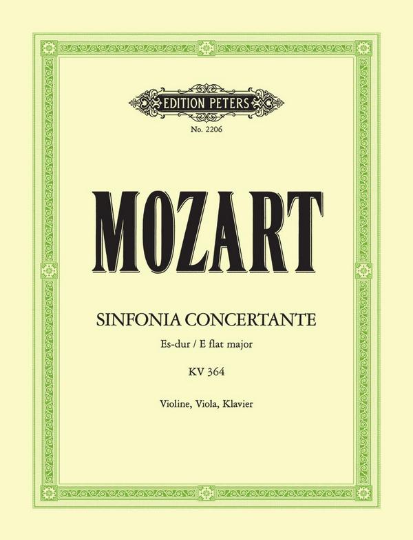 Sinfonia concertante Es-Dur KV364 für Violine, Viola und Orchester