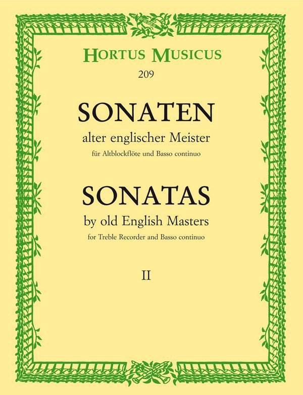 Sonaten alter englischer Meister Band 2