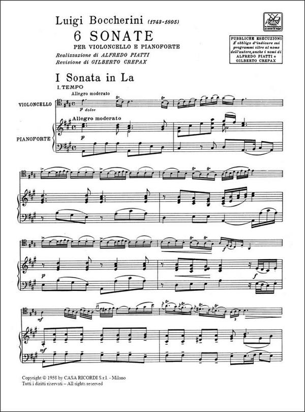 6 Sonate
