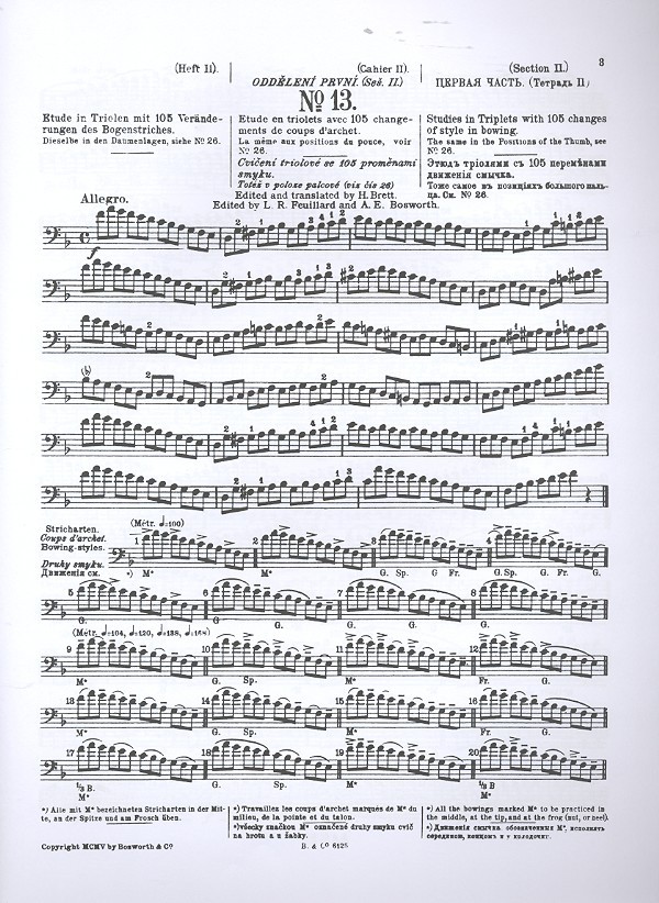 Schule der Bogentechnik op.2,2