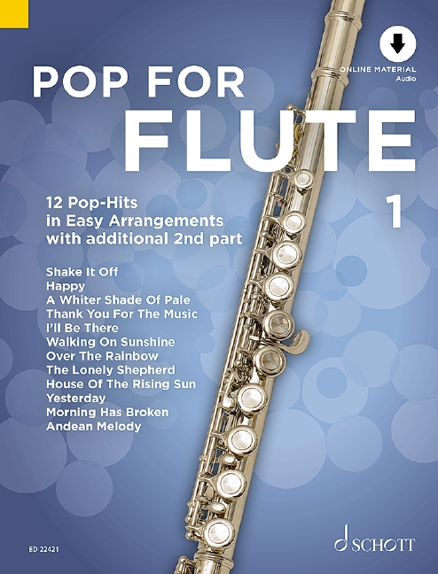 Pop for Flute Band 1 (+Online Audio)