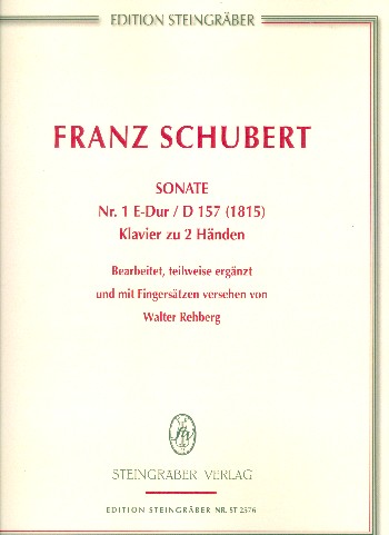 Sonate E-Dur Nr.1 D157