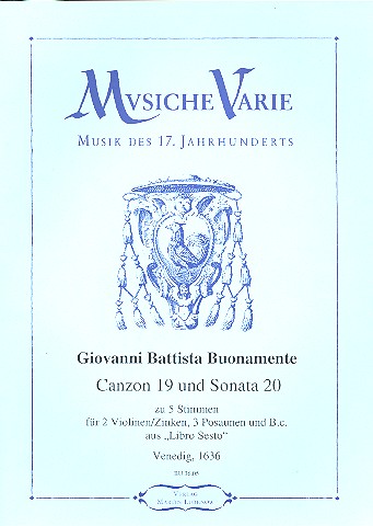 Canzon 19   und  Sonata 20