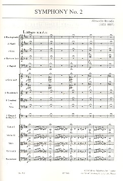 Sinfonie h-Moll Nr.2