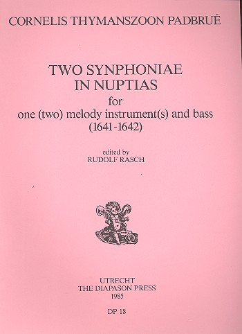 2 Symhoniae in nuptias