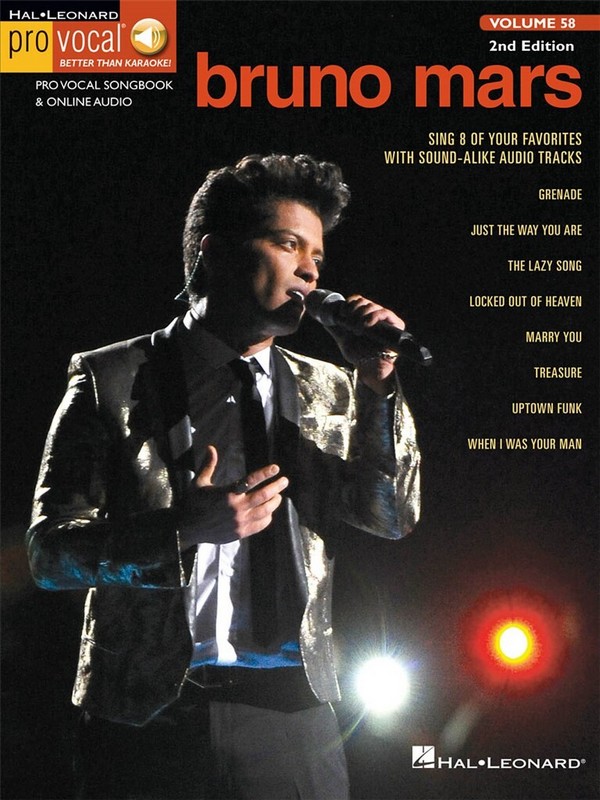Bruno Mars (+audio access): men's edition