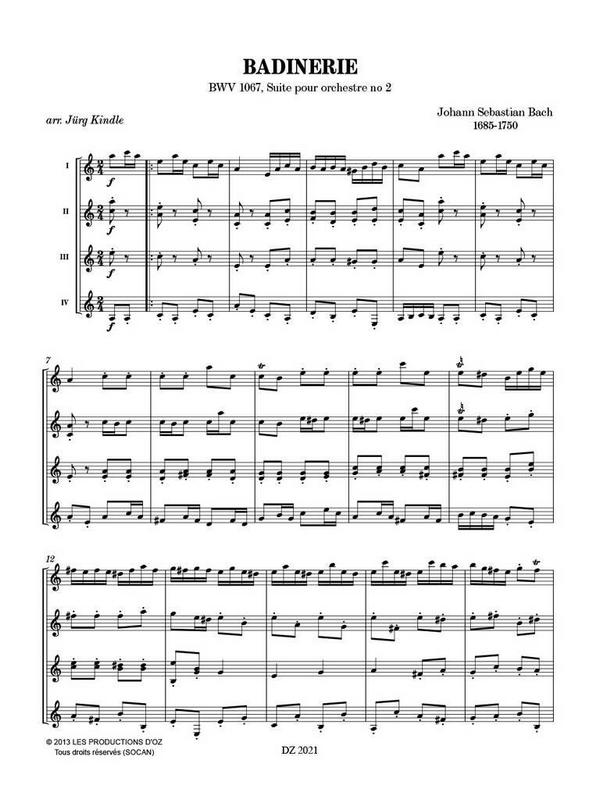 Badinerie BWV1067