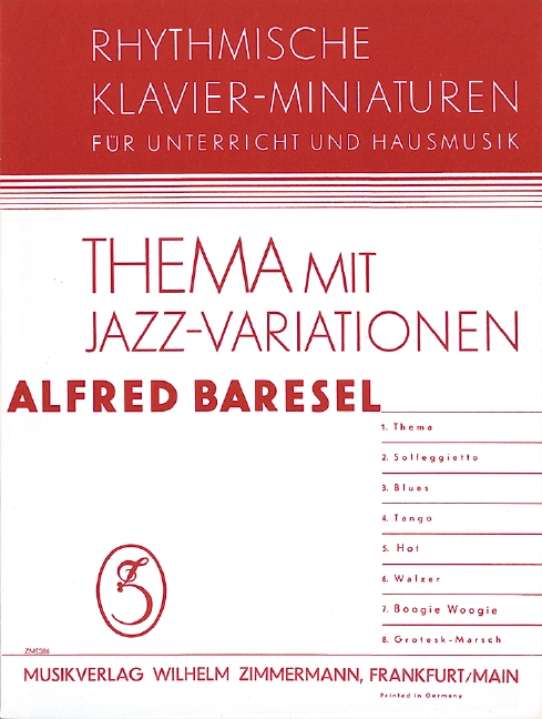 Thema mit Jazz-Variationen