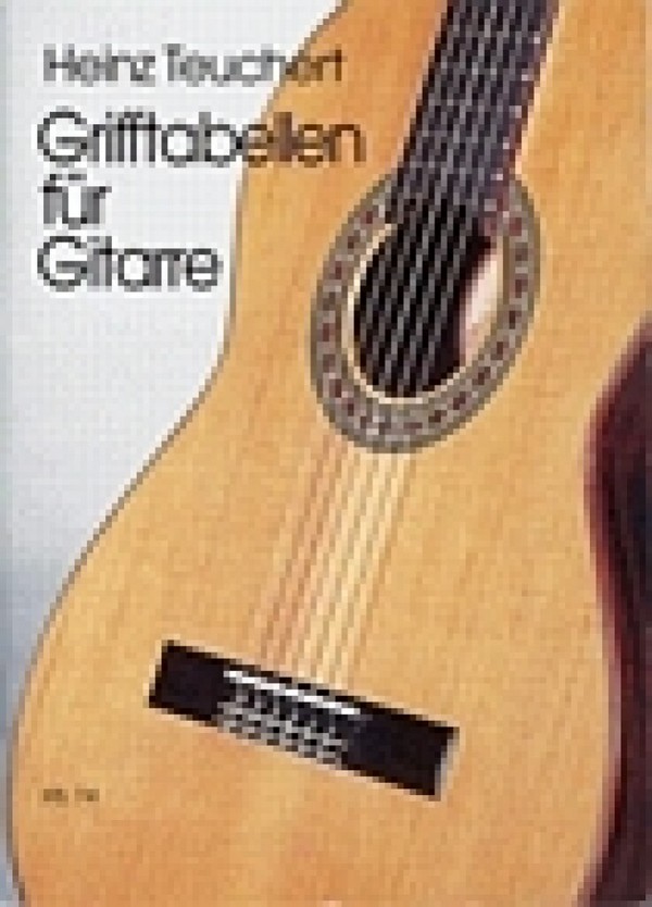 Grifftabelle für Gitarre