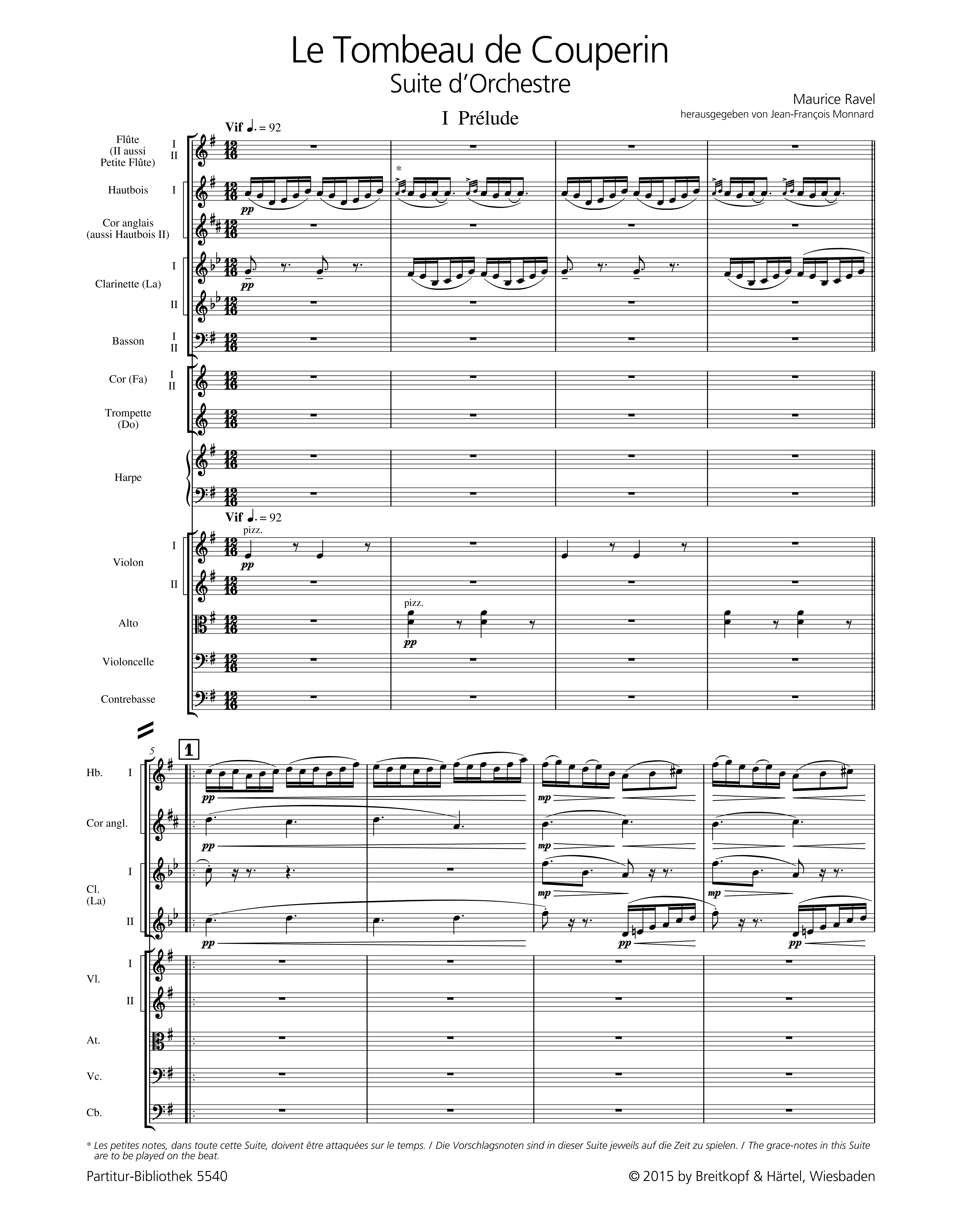 Le tombeau de Couperin