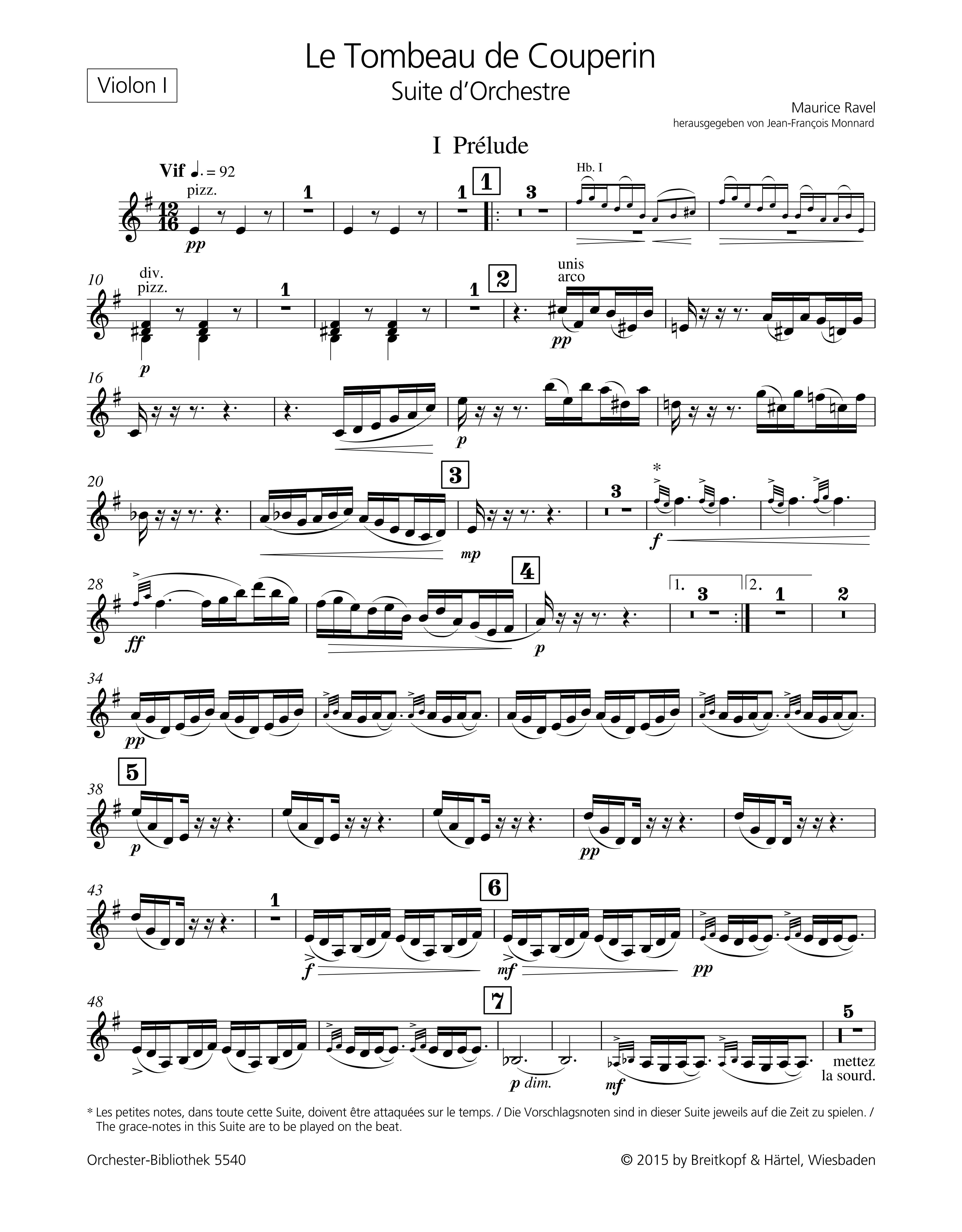 Le tombeau de Couperin