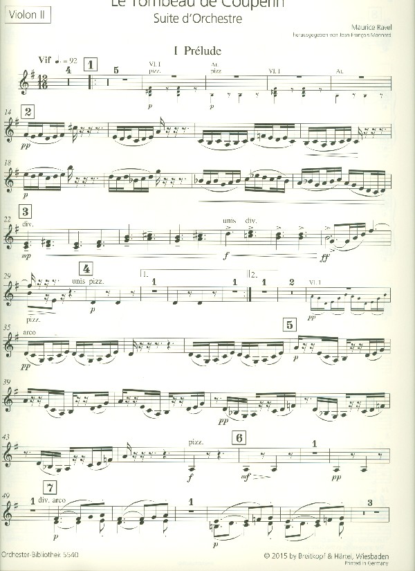 Le tombeau de Couperin