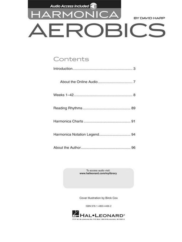 HL00119679 Harmonica Aerobics (+Online Access):