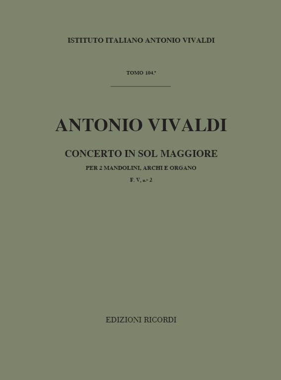 Concerto sol maggiore F5.2