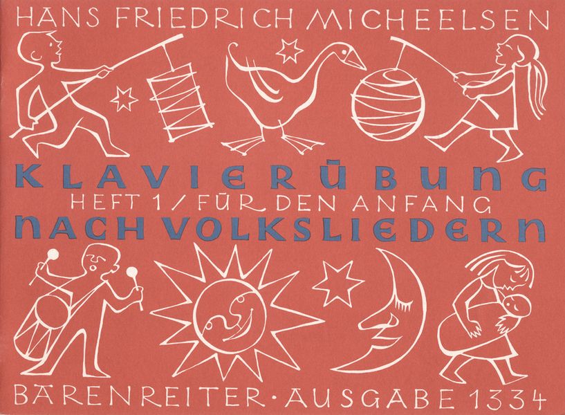 Klavierübung nach Volksliedern