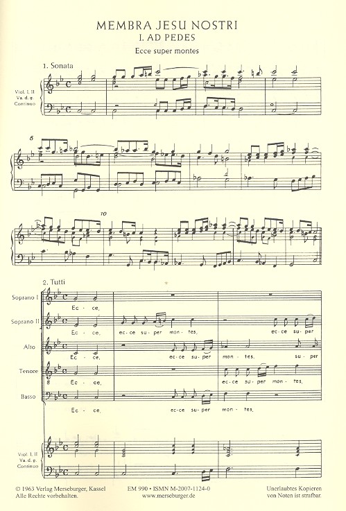 Membra Jesu nostri