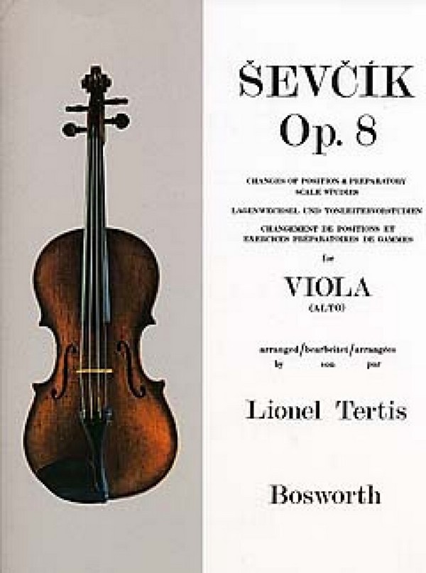 Changes of Position and preparatory Scale Studies op.8