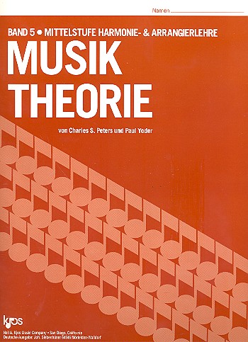 Musiktheorie Band 5 