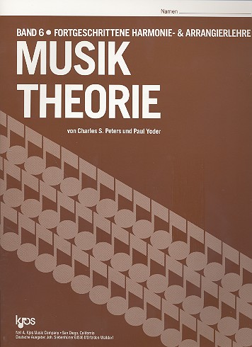 Musiktheorie Band 6 