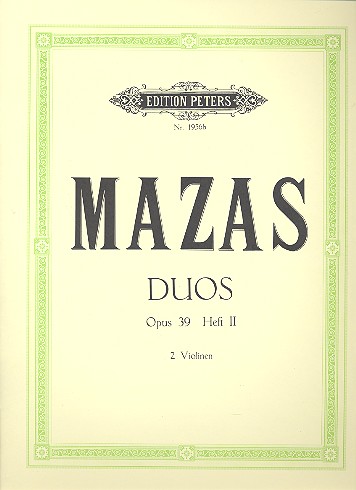 6 Duos op.39 Band 2 (Nr.4-6)