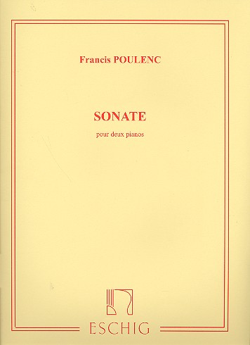 Sonate pour 2 pianos