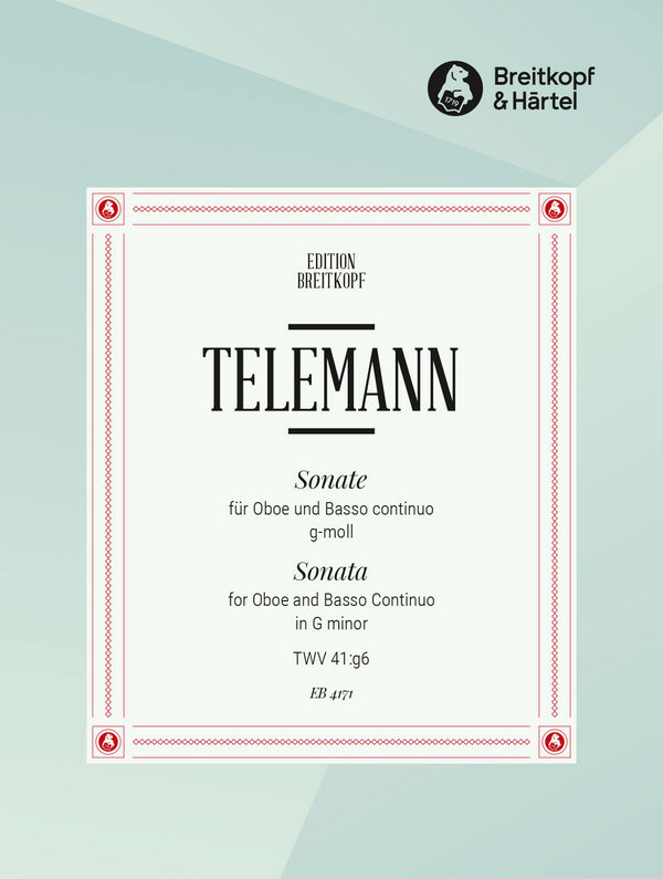 Sonate g-Moll TWV41:g6