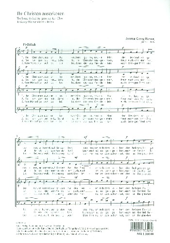Ihr Christen auserkoren